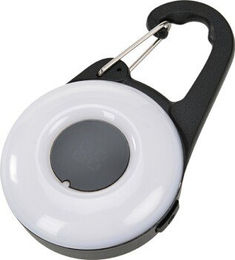 AniOne Hund LED-Blinkanhänger mit wiederaufladbarem Akku in Weiß – Bild 1 von 3