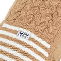 Produktbild von AniOne Hund Strickpullover Thorin Beige aus Baumwolle Rückenlänge 44 cm