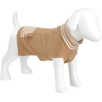 Produktbild von AniOne Hund Strickpullover Thorin Braun mit Wolle Rückenlänge 48 cm