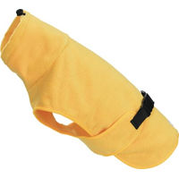 Produktbild von AniOne Hundebademantel aus Fleece in Gelb