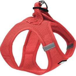 Produktbild von AniOne Hundegeschirr Mesh-Weste aus Nylon Rot für Welpen und kleine Hunde 36 cm 44 cm