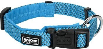 Produktbild von AniOne Hundehalsband Reflective Comfort aus Nylon in Blau Größe L