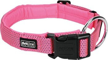 Produktbild von AniOne Hundehalsband Reflective Comfort rosa Polyester Größe M