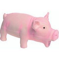 Produktbild von AniOne Hundespielzeug Schwein aus Latex in Rosa Größe M
