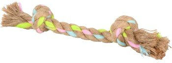 Produktbild von AniOne Hundespielzeug Tau Knoten Bunt 25 cm - 25 cm