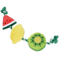 Produktbild von AniOne Hundespielzeug Tau mit Früchten aus Polyester bunt