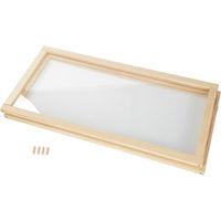 Produktbild von AniOne Indoorgehege Erweiterungsmodul aus Plexiglas 2 Stück Transparent - 2 x 80 cm