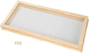 AniOne Indoorgehege Erweiterungsmodul Gitter 2 Stück aus Holz für Kaninchen – Bild 1 von 2