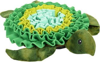 AniOne Intelligenzspielzeug Schnüffelmatte für große Hunde aus Polyester in Grün Größe L – Bild 1 von 1