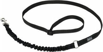 AniOne Joggingleine für Hunde aus Polyester in Schwarz Größe L – Bild 1 von 2