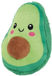 AniOne Katzen Spielzeug Avocado mit Baldrian und Katzenminze aus Polyester Grün 13 x 9 cm – Bild 1 von 1