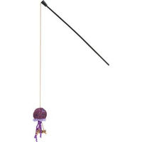 Produktbild von AniOne Katzenangel Qualle aus Polyester in Lila