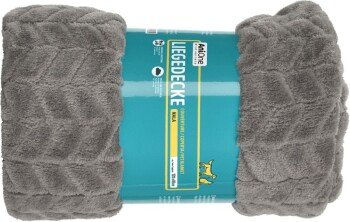 AniOne Katzendecke Nala grau aus Polyester – Bild 1 von 2