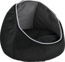 AniOne Katzenhöhle Elegance Kuschelhöhle aus Polyester Schwarz Klein – Bild 1 von 1