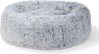 AniOne Katzenkissen Fluffy Grau Größe M – Bild 1 von 3
