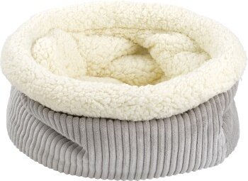 AniOne Katzenkissen Snooze Grau aus Polyester – Bild 1 von 2