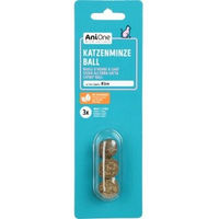 Produktbild von AniOne Katzenminze-Spielzeug Ball 3er Set Braun