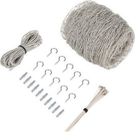 Produktbild von AniOne Katzennetz aus Nylon in Grau oder Weiß