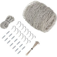 Produktbild von AniOne Katzennetz aus Nylon mit Drahtverstärkung in Grau