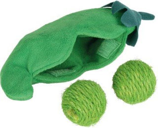 AniOne KatzenSpielzeug Ball aus Sisal in Grün – Bild 1 von 3