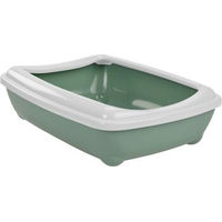 Produktbild von AniOne Katzentoilette Arist-O-Tray S offene Schalentoilette aus Kunststoff in Mint Grün