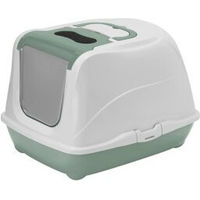 Produktbild von AniOne Katzentoilette Flip Cat M Haubentoilette aus Kunststoff in Mintgrün