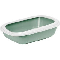 Produktbild von AniOne Katzentoilette Mega Tray offene Schalentoilette aus Kunststoff mintgrün
