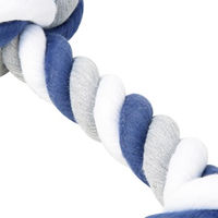 Produktbild von AniOne Kau- und Zerr-Spielzeug für Hunde aus Polyester in Blau Größe L