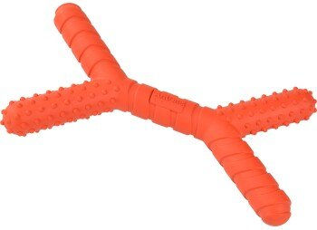 AniOne Kauspielzeug Rubber Greif-Ast aus Naturkautschuk Orange – Bild 1 von 1