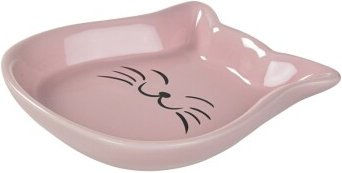 Produktbild von AniOne Keramiknapf Happy Kitty rosa Futternapf für Katzen - 200 ml