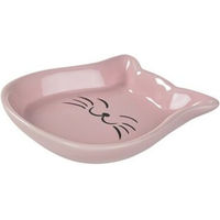 Produktbild von AniOne Keramiknapf Happy Kitty rosa Futternapf für Katzen - 200 ml