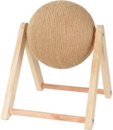 Produktbild von AniOne Kratzball Kasimir für Katzen in Beige 25,5x30,5x32,5 cm