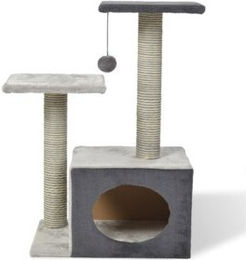 AniOne Kratzbaum Ciara Grau mit Sisal für Katzen – Bild 1 von 3