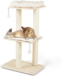 AniOne Kratzbaum Lilly aus Holz in Beige – Bild 1 von 2