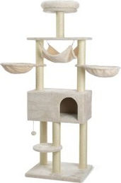 Produktbild von AniOne Kratzbaum Sarah Jumbo aus Sisal für Katzen in Beige
