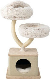 AniOne Kratzbaum Tiffy für Katzen aus Sisal in Beige – Bild 1 von 3