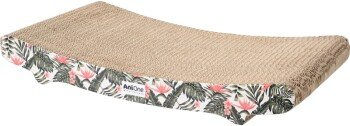 AniOne Kratzpappe Tropical Fun Kratzbrett für Katzen mit buntem Design zum Möbelschutz – Bild 1 von 2