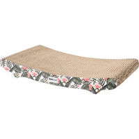 Produktbild von AniOne Kratzpappe Tropical Fun Kratzbrett für Katzen mit buntem Design zum Möbelschutz