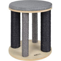Produktbild von AniOne Kratzsäule Lio Grau aus Sisal und Spanplatte 40 cm