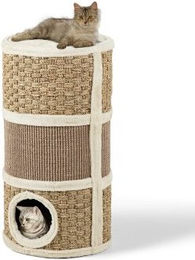 AniOne Kratztonne Sienna für Katzen aus Sisal in Braun – Bild 1 von 3