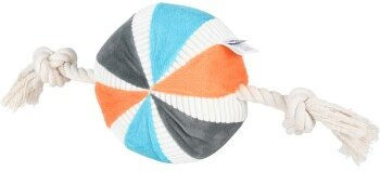 Produktbild von AniOne Kuscheltier Ball mit Seil aus Plüsch in Bunt
