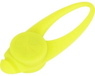 AniOne LED-Blinkanhänger aus Silikon für Hunde Gelb 3er Pack – Bild 1 von 4