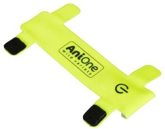 Produktbild von AniOne LED-Leuchtklettsticker neon gelb wasserabweisend und wiederaufladbar