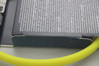 AniOne LED-Leuchtring aus Silikon für Hunde XS Candy Gelb ca. 35 cm – Bild 1 von 4