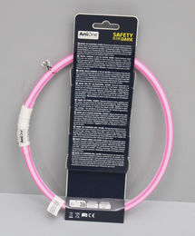 AniOne LED-Leuchtring aus Silikon in Rosa Größe XXL – Bild 1 von 5