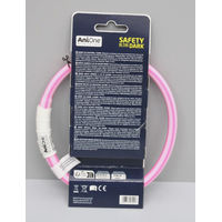 Produktbild von AniOne LED-Leuchtring aus Silikon in Rosa S-M