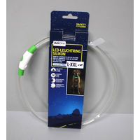 Produktbild von AniOne LED-Leuchtring aus Silikon in Transparent-Grün Größe L-XXL