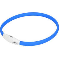 Produktbild von AniOne LED-Leuchtring Kette aus Silikon in Blau mit USB-Anschluss