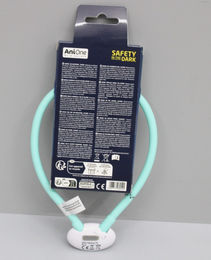 AniOne LED-Leuchtring Kette aus Silikon in Türkis Größe S-M – Bild 1 von 4