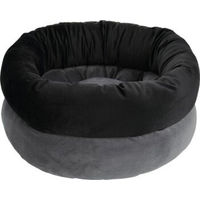 Produktbild von AniOne Liegeplatz Elegance Katzenkissen und Hundekissen aus Polyester in Schwarz für kleine Tiere